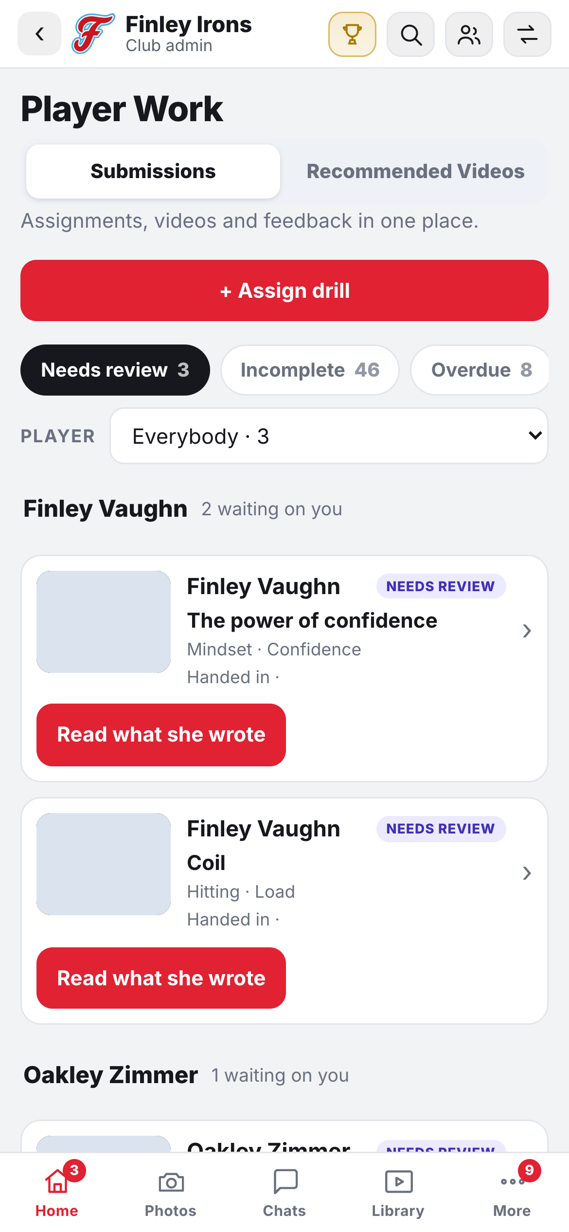 The review queue